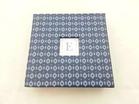 Hallmark Memo Caddy 200-Sheets Black\Grey Beads with Monogram Initial SOM2350