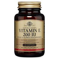 Solgar - Vitamin E 200 IU Pure d-Alpha,100 Softgels