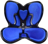 LXT PANDA Memory Foam Seat, Orthopedic Coccyx and Posture Support Wheelchair and Office Seat Cushion for Back Pain and Sciatica Relief.