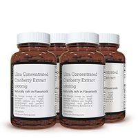 Ultra Concentrated Cranberry Extract 1000mg x 720 Tablets (4 Bottles of 180 Tablets – 1 Year Supply!) SKU: CRAN3x4