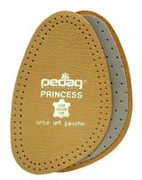 Pedag 101 Princess Cushioning Leather Half Forefoot Insole, Tan, Women's 9/10