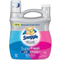 Snuggle Plus Super Fresh Liquid Spring Burst Fabric Softener, 95 Fluid Ounce