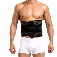 ieasysexy Breathable Adjustable Waist Trimmer Back Support Belt,Tummy Fat Burning Slimming Belt,Body Shaper Waist Trainer Belt,Helps Lose Post Boby Weight,Best Beer Belly Trainer Belt for Men Women