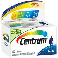 Centrum Men (120 Count) Multivitamin / Multimineral Supplement Tablet, Vitamin D3