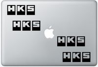 2U X Hks Jdm ArcDecals78600010 Set Of Two (2x) , Decal , Sticker , Laptop , Ipad , Car , Truck