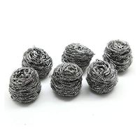 QJSDM Cleaning Sponge 6 pcs/lot Stainless Steel Wire Ball Cleaning Ball Pot Stove Cooking Tools Brush Cleaning Tools,6pcs