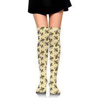 Doodle Bee Women's Cute Knee High Compression Socks Sports Running Socks