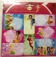 Fairies Foil Gift Tags - 16 Peel 'N Stick Tags
