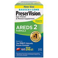PreserVision AREDS 2 Eye Vitamin & Mineral Supplement, 210 Soft Gels