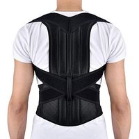 HailiCare Posture Corrector for Men and Women, Upper Back Brace for Clavicle Support, Adjustable Back Straightener Correction for Spinal, Neck, Shoulder & Full Back Pain Relief - XL (Waist 40" -52")