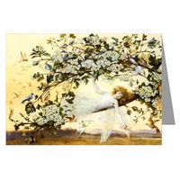 Twelve Assorted Vintage Fairy Notecards of Fairies Vol.2