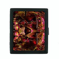 Carnival D11 Small Black Metal Cigarette Case Brazil Circus Party Costumes Parade