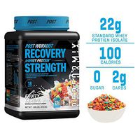 Performix ioWHEY Protein, 100% Whey Isolate Protein, Quick Absorption, 22g Protein, Low Carb, No Sugar (18 Servings, Fruity Cereal)