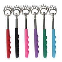 Kanggest Bear Claw Telescoping Back Scratcher Scalp Massager Tool for Both Human and Pets (6 Pack)