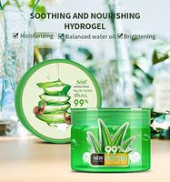 Airpow Aloe Vera Gel Moisturizing Lotion Facial Cream - 150 ML Aloe Vera Gel for Natural Soothing Moisture for Skin, Face, Daily Moisturizer, Aftershave Lotion, Sunburn Relief