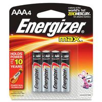 ENERGIZER MAX AAA 4'S E92BP-4