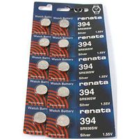 #394 Renata Watch Batteries 10Pcs
