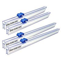 4 Slide Cutter Replacements For Your Commercial Ktichen 12 & 18” Plastic Food Wrap Boxes - 14 & 20” Long Rails - Direct To You From Our USA Warehouse - Mymicco 21420