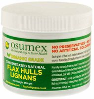 Concentrated Organic Natural Flax Hulls (Lignans)