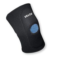 Valeo Industrial KSO Neoprene Open Patella Knee Support, VA4545, Black, Small