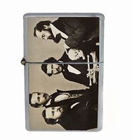 Creepy Doctors Vintage Strange Flip Top Oil Cigarette Lighter