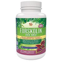 Pure Forskolin Extract Coleus Foskohlii Standardized Forskolin Maximum Potency Best Forskolin Pure Weight Loss Pills That Work as a Powerful Appetite Suppressant and Fat Burner 180 Veggie Capsules