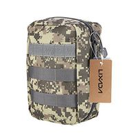 Lixada First Aid Kit, First Aid Bag Travel Emergency Survival Pouch Medical Storage Bag Medicine Pack for Camping, Hiking, Travel, Hunting, Home