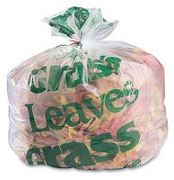 30" x 50" High Density Grass/Leaf Bags (17 microns) (250 Bags) - AB-85-4-30