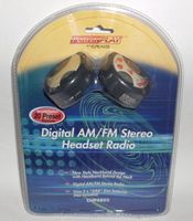 Craig PowerPlay Digital AM/FM Stereo Headset Radio