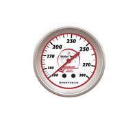 Longacre 52-46516 Water Temp Gauge 100-280Degrees AccuTech Sprtsmn