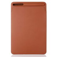 For iPad Pro 11 Case with Pencil Holder,EnjoCho 1PC PU Leather Soft Cover Case for Apple Pencil 2nd & iPad Pro 11inch 2018 (Brown)