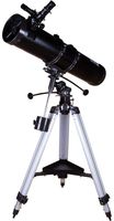 Levenhuk Skyline Plus 130S Telescope - Powerful Newtonian Reflector on Equatorial Mount for Deep Sky Observations