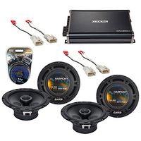 Compatible with Toyota Tundra 2003-2014 Factory Speaker Upgrade Harmony (2) R65 & CXA300.4 Amp (Renewed)