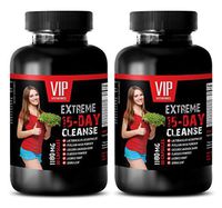 Weight Loss and Energy Pills - 15-Day Cleanse 1180MG - Natural Weight Loss - Digestive AID - Powerful - cascara Sagrada Extract - 2 Bottles (60 Capsules)