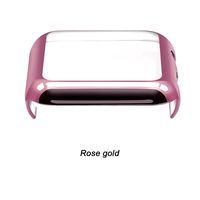 GerTong Apple Watch Case 42mm with Built in Screen Protector for Apple Watch Series 2 3 42mm (Rose Gold)