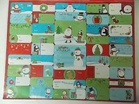 Christmas Wrap GIFT TAGS - Peel & Stick - To & From Labels For Presents (100)