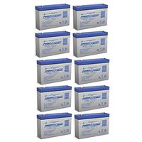 WKA6-7.2F Genuine 6volt 7.2ah Battery - 10 Pack