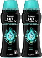 Downy Unstopables in-Wash Scent Booster Beads, Fresh, 14.8 Ounce (Pack of 2)