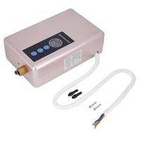 Mini Instant Electric Water Heater Tankless Shower Hot Water Systems Kitchen(gold)