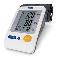 Physio Logic Essentia Automatic Blood Pressure Monitor with Universal Arm Cuff, White