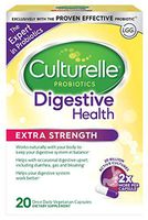 Culturelle Ultimate Strength Probiotic - 20 Billion CFUs - New Name, Same Extra Strength Formula for Adults, Shelf Stable - 20 Count Capsules – Packaging May Vary