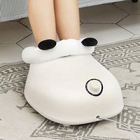 Winter Warm Foot Office Keep Warm Electricity Heating Plug in Can be Removed (Color : Blanc)