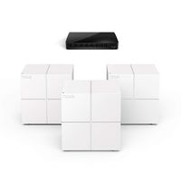 NOVA MW6 3-Pack, Mesh Wi-Fi System (x1) Bundle with Tenda SG108, 8-Port Gigabit Ethernet Splitter (x1)