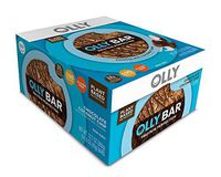 OLLY Protein Bar, 12g Plant Protein, Chocolate Coconut Chip, 1.6 oz Bars, Pack of 8, Packaging May Vary