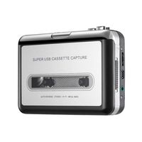Reshow Cassette Player - Portable Tape Player Captures MP3 Audio Music via USB - Compatible with Laptops and Personal Computers - Convert Walkman Tape Cassettes to iPod Format