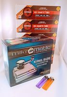 Mikromatic by Top-o-Matic King Size Cigarette Machine+ Free Shargio Tubes & liighters