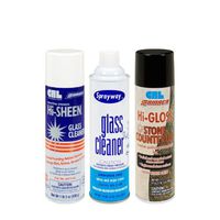 Ultimate Sprayway Cleaning Package -3 Cans & Microfiber Cloth