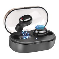 Wireless Earbuds, Bluetooth Headphones Bluetooth 5.0 Wireless Headphones IPX7 Waterproof True Wireless Stereo Headsets Noise Canceling in-Ear Mini Earphones with Charging Box (Blue)
