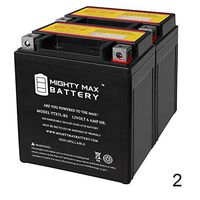 Mighty Max Battery YTX7L-BS 12V 6Ah Battery Replacement for FirstPower YTX7L-BS - 2 Pack Brand Product