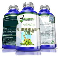 NAT Mur 6X Fluid Regulatory Remedy, 300 pellets Useful for Conditions of Excessive Dryness or Moisture, A Natural Remedy for Constipation, Eczema, Dry Mouth, Constant Thirst OR Excessive Mucous